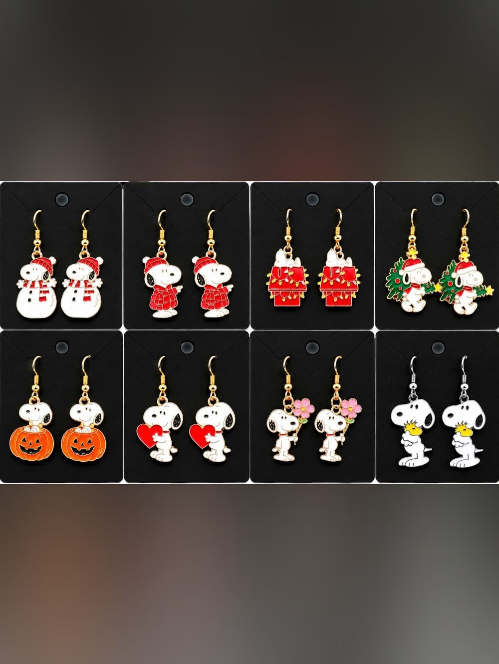 HANDMADE SNOOPY EARRING BUNDLE